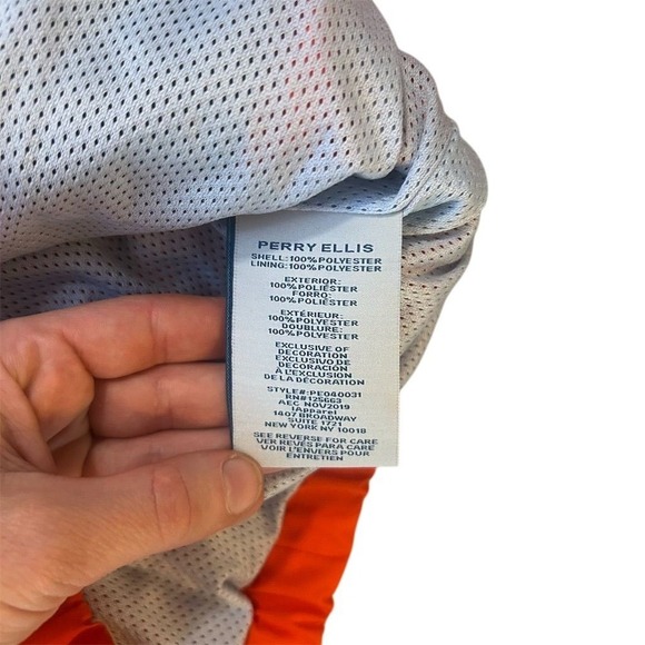 Perry Ellis Men's Windbreaker Jacket Multicolor Size S - Picture 5 of 8